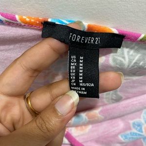 Cutie in pink floral dress